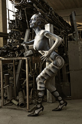 Schlosserei / Metalworking Bodypainting