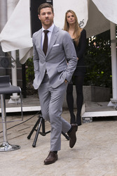 Xabi Alonso präsentiert die neue Emidio Tucci Collection, Madrid