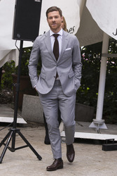 Xabi Alonso präsentiert die neue Emidio Tucci Collection, Madrid