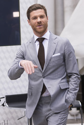 Xabi Alonso präsentiert die neue Emidio Tucci Collection, Madrid