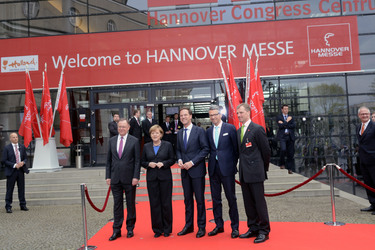 Eröffnungsfeier der Hannover Messe 2014
