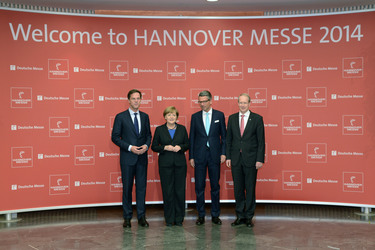 Eröffnungsfeier der Hannover Messe 2014