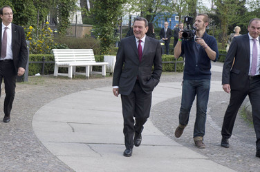 Empfang zum 70. Geburtstag von Gerhard Schröder, Berlin