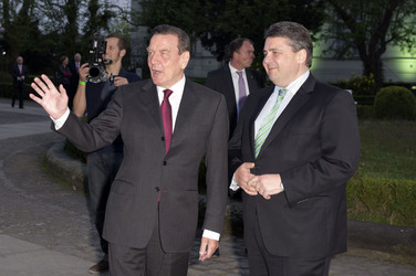 Empfang zum 70. Geburtstag von Gerhard Schröder, Berlin