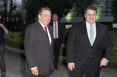 Empfang zum 70. Geburtstag von Gerhard Schröder, Berlin