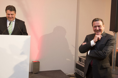 Empfang zum 70. Geburtstag von Gerhard Schröder, Berlin