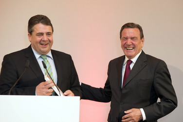 Empfang zum 70. Geburtstag von Gerhard Schröder, Berlin