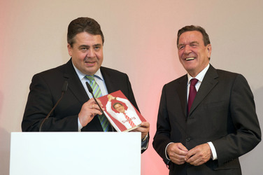 Empfang zum 70. Geburtstag von Gerhard Schröder, Berlin