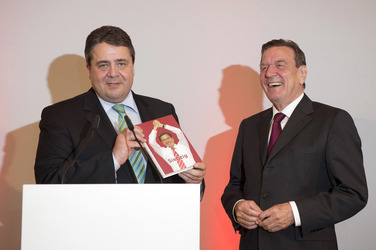 Empfang zum 70. Geburtstag von Gerhard Schröder, Berlin