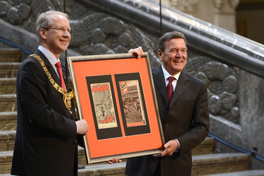 Empfang zum 70. Geburtstag von Gerhard Schröder, Hannover