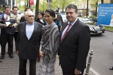 Verleihung des 3. Internationalen Willy-Brandt-Preises an Aung San Suu Kyi, Berlin