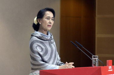 Verleihung des 3. Internationalen Willy-Brandt-Preises an Aung San Suu Kyi, Berlin