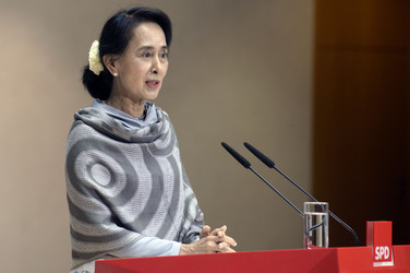 Verleihung des 3. Internationalen Willy-Brandt-Preises an Aung San Suu Kyi, Berlin