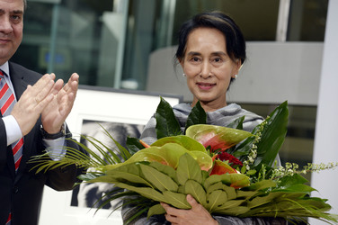 Verleihung des 3. Internationalen Willy-Brandt-Preises an Aung San Suu Kyi, Berlin