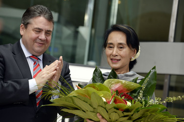 Verleihung des 3. Internationalen Willy-Brandt-Preises an Aung San Suu Kyi, Berlin