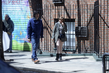 'Girls' Filmset, New York