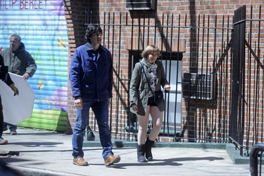 'Girls' Filmset, New York