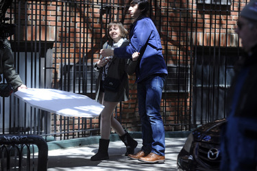 'Girls' Filmset, New York