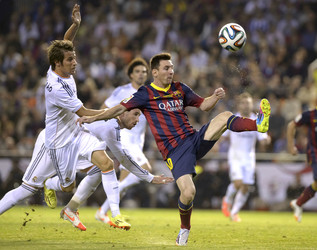 Real Madrid CF vs. FC Barcelona King's Cup Finale, Valencia
