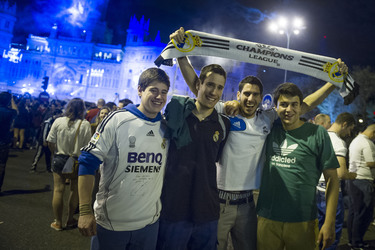 Copa del Rey Siegesfeier, Madrid