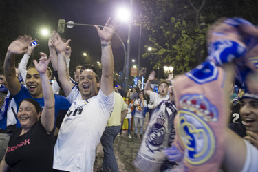 Copa del Rey Siegesfeier, Madrid