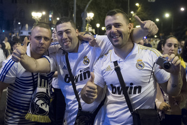 Copa del Rey Siegesfeier, Madrid