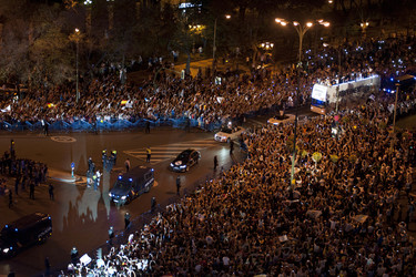 Copa del Rey Siegesfeier, Madrid