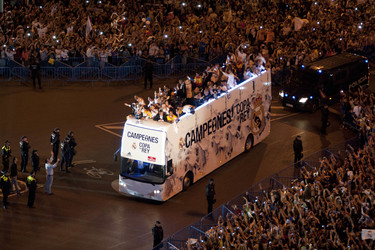 Copa del Rey Siegesfeier, Madrid