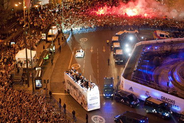 Copa del Rey Siegesfeier, Madrid