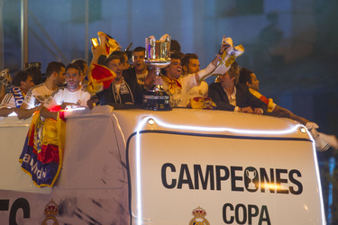 Copa del Rey Siegesfeier, Madrid