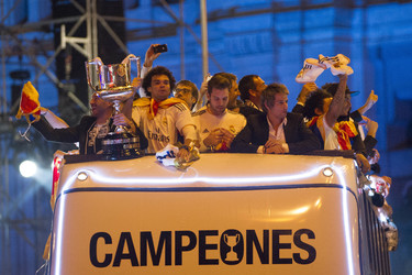 Copa del Rey Siegesfeier, Madrid