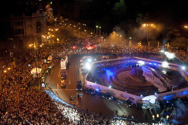 Copa del Rey Siegesfeier, Madrid