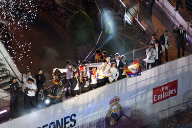Copa del Rey Siegesfeier, Madrid