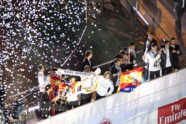 Copa del Rey Siegesfeier, Madrid