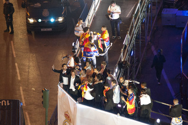 Copa del Rey Siegesfeier, Madrid