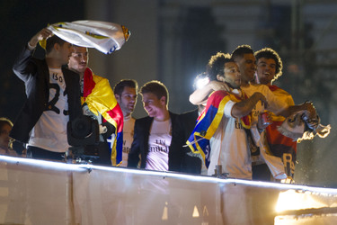 Copa del Rey Siegesfeier, Madrid