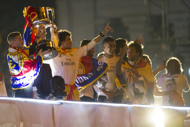 Copa del Rey Siegesfeier, Madrid