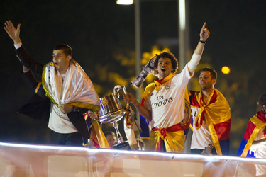 Copa del Rey Siegesfeier, Madrid