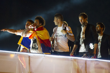 Copa del Rey Siegesfeier, Madrid