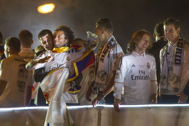 Copa del Rey Siegesfeier, Madrid