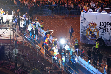 Copa del Rey Siegesfeier, Madrid