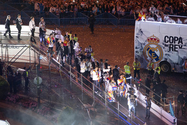 Copa del Rey Siegesfeier, Madrid