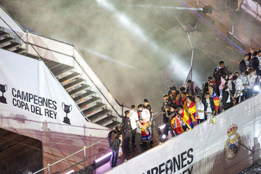 Copa del Rey Siegesfeier, Madrid