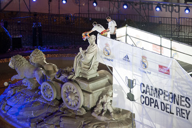 Copa del Rey Siegesfeier, Madrid