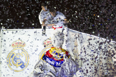 Copa del Rey Siegesfeier, Madrid