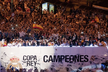 Copa del Rey Siegesfeier, Madrid