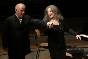 Klavierrecital mit Martha Argerich und Daniel Barenboim, Berlin