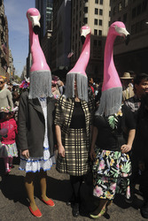 Easter Parade auf der 5th Avenue, New York