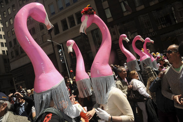Easter Parade auf der 5th Avenue, New York