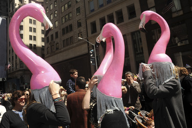 Easter Parade auf der 5th Avenue, New York